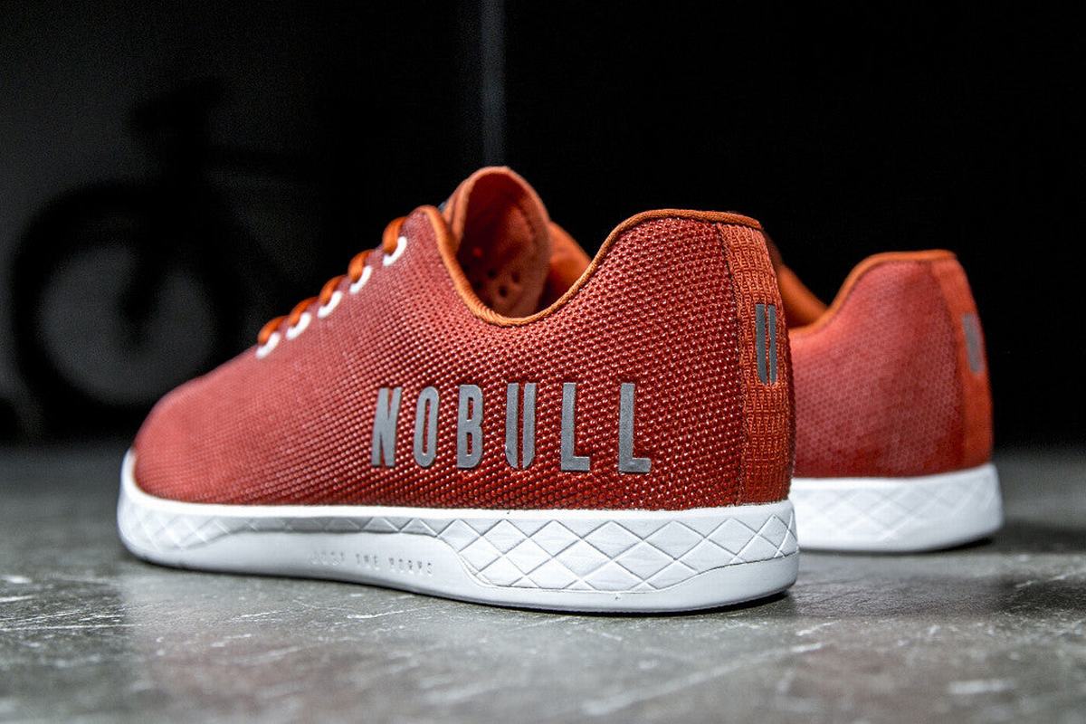 Nobull Superfabric Men's Trainers Orange | Australia (BX8915)